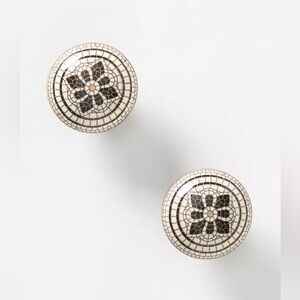 New Anthropologie The Bistro Tile Stoneware Knobs